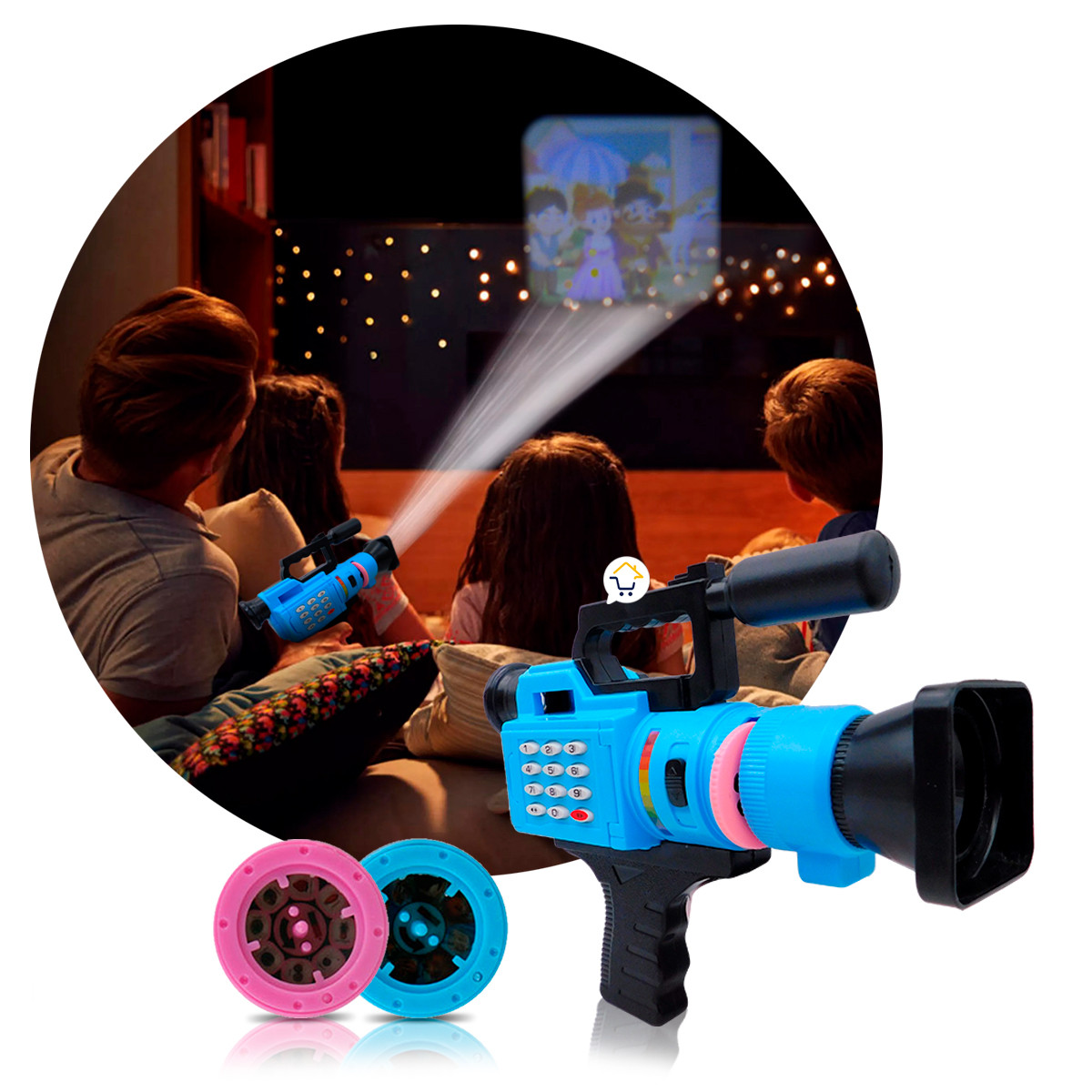 Video Camara Proyector Juguete 6687